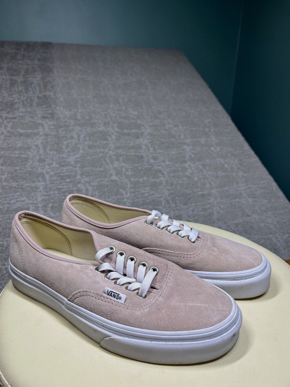 VANS Scotchgard Suede Lace Up Sneaker Women Size 8.5 Men 7